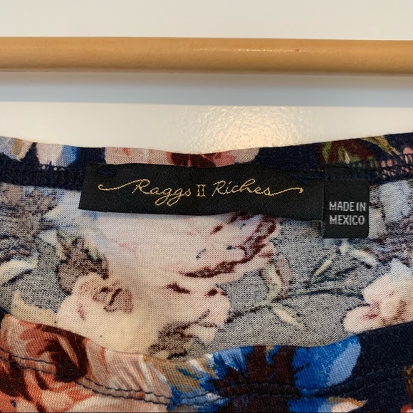 Raggs II Riches | Off Shoulder Floral Shirt - Picture 13 of 14